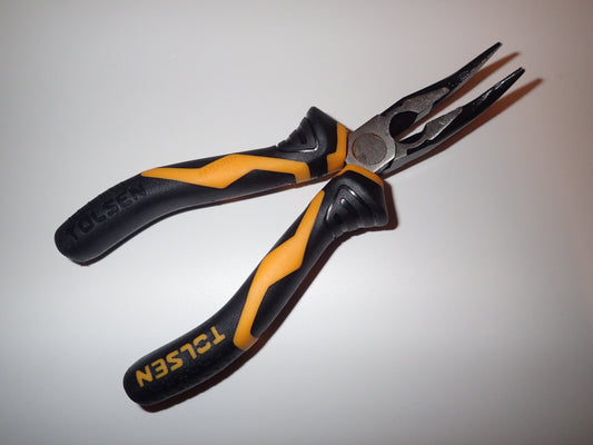 Heavy Duty Sift Grip Bent Nose Pliers - 200mm