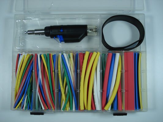 Heat Shrink Pipe Set + Heat Gun