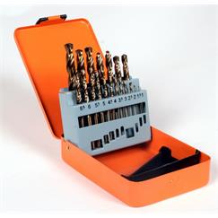 19pce HSS-CO COBALT DRILL SET