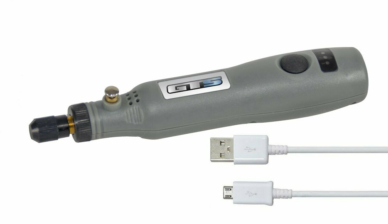 USB Rechargeable Drill + Drill Burrs