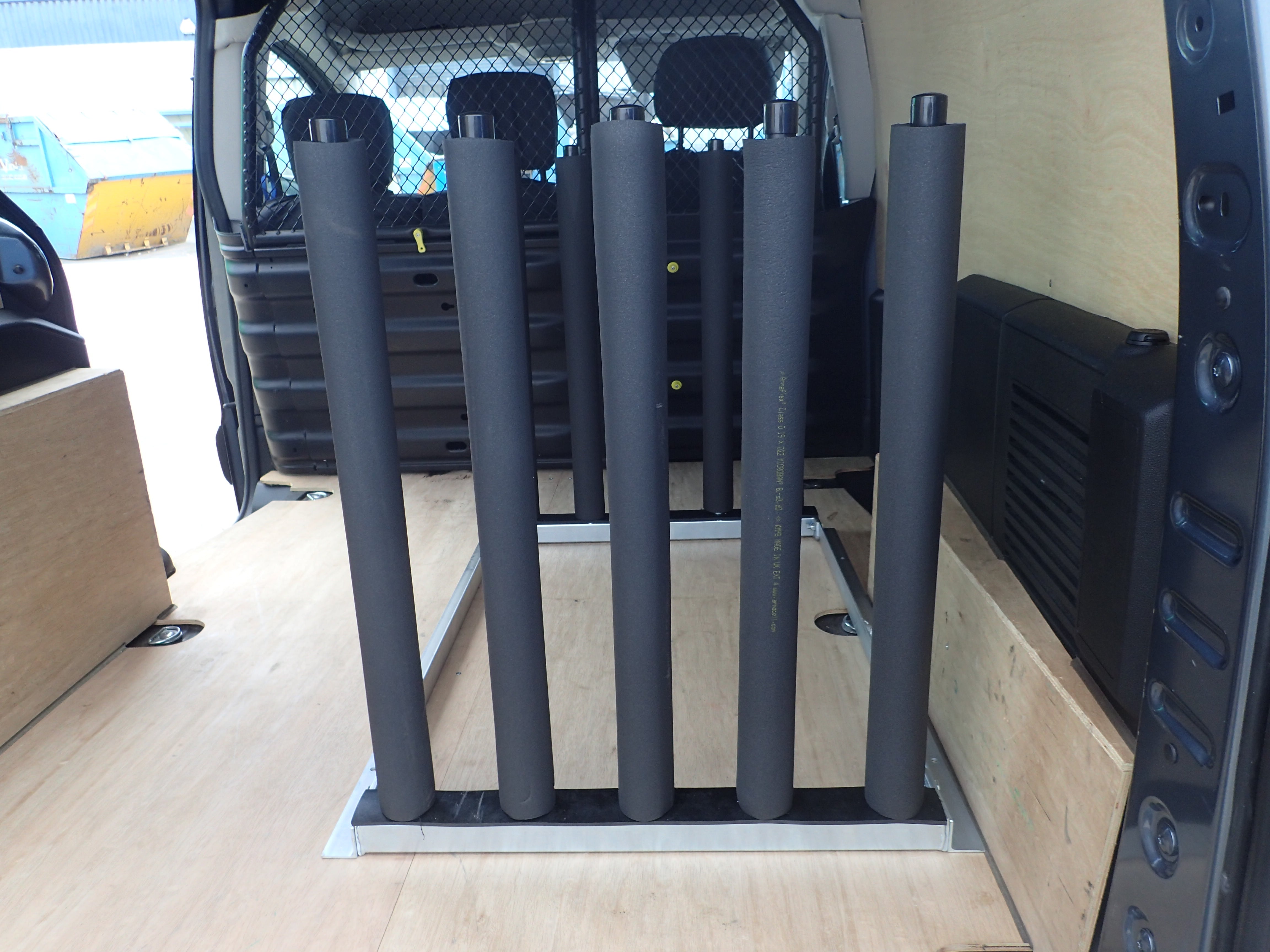 Mobile Glass Rack - 5 Pole (4 Glass) – JT Handtools