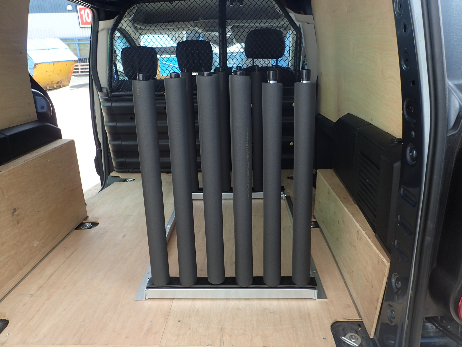 Mobile Glass Rack - 6 Pole (5 Glass) – JT Handtools