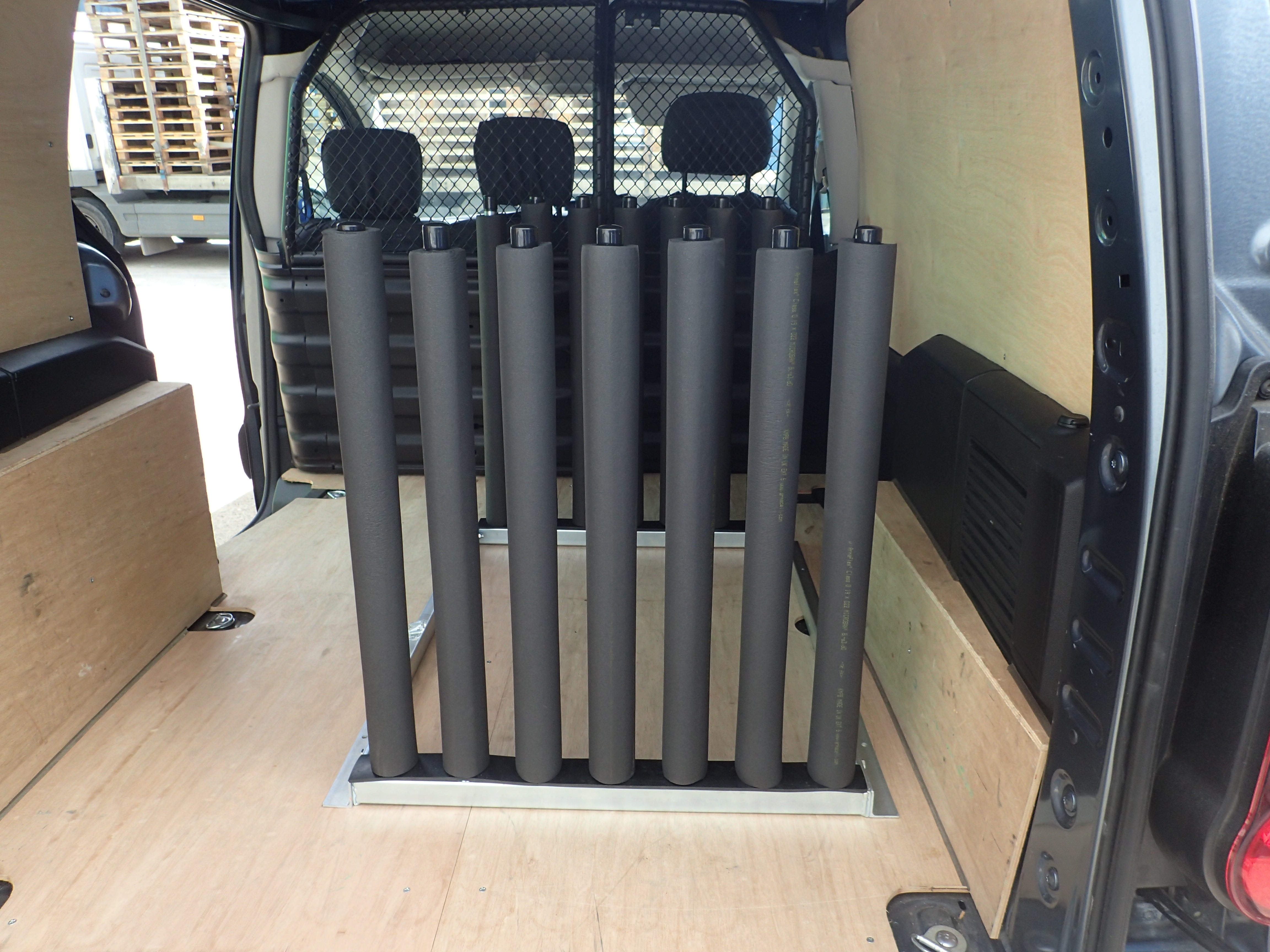 Mobile Glass Rack - 7 Pole (6 Glass) – JT Handtools