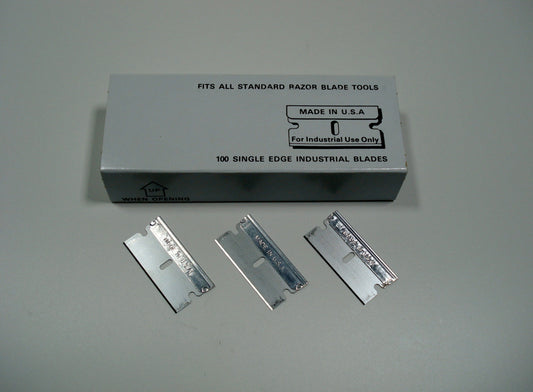 Single Edge Razor Blades x100