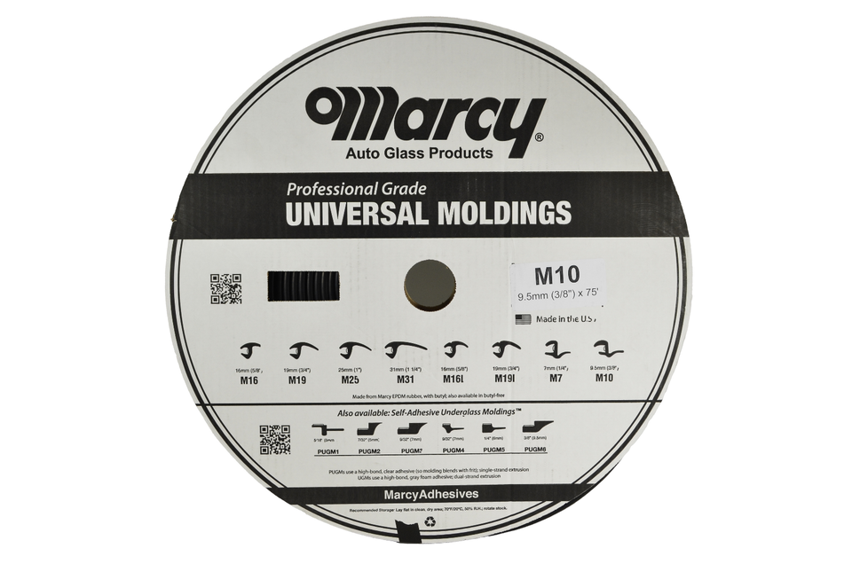 Marcy 22.8m Universal Rubber Moulding - 9.5mm