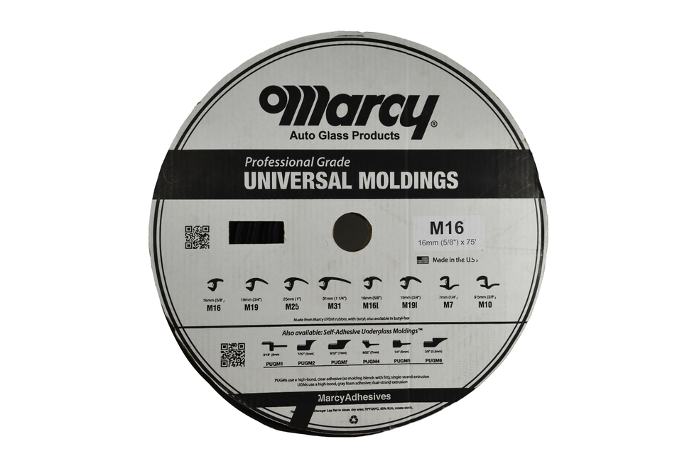 Marcy 22.8m Universal Rubber Moulding - 16mm