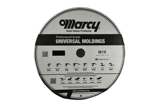 Marcy 22.8m Universal Rubber Moulding - 16mm