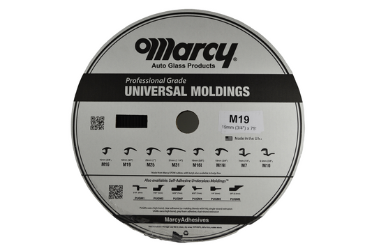 Marcy 22.8m Universal Rubber Moulding - 19mm