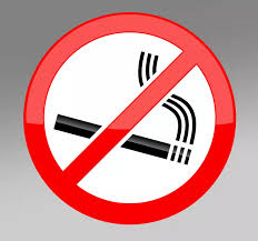 No Smoking Symbol - Sticker x2